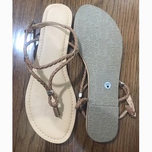 Brown sandals